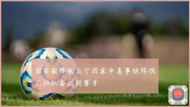 国安前锋张玉宁因家中喜事缺阵现已归队备战新赛季